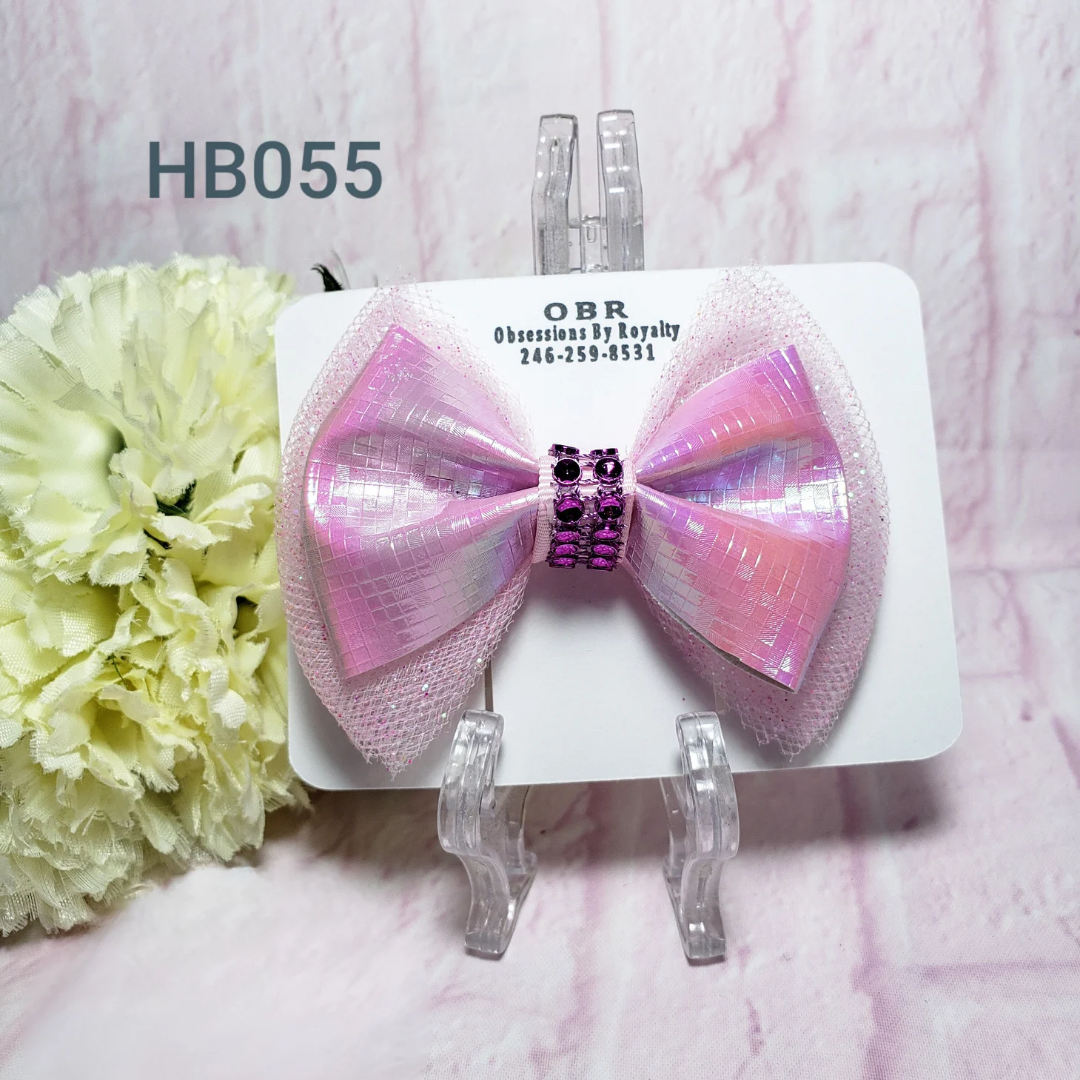 Storm Hair Clip Bow