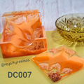 (6) Orange Drink Coasters