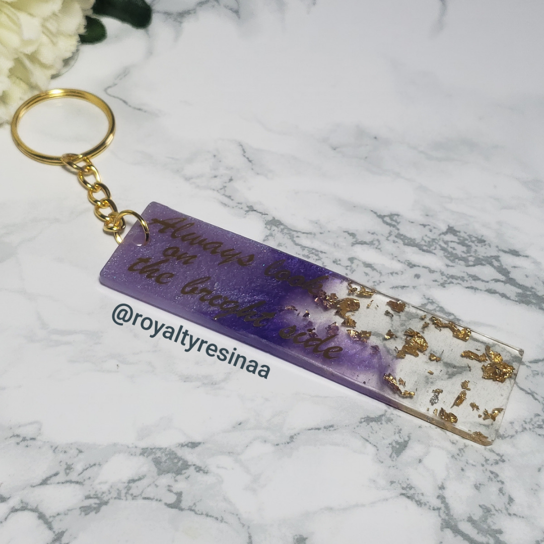 Quote Keyring