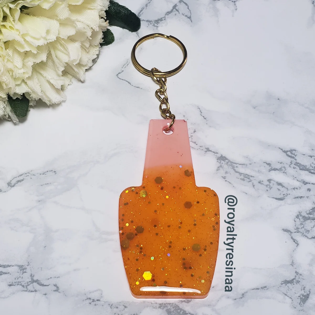 Nail Polish Keyring