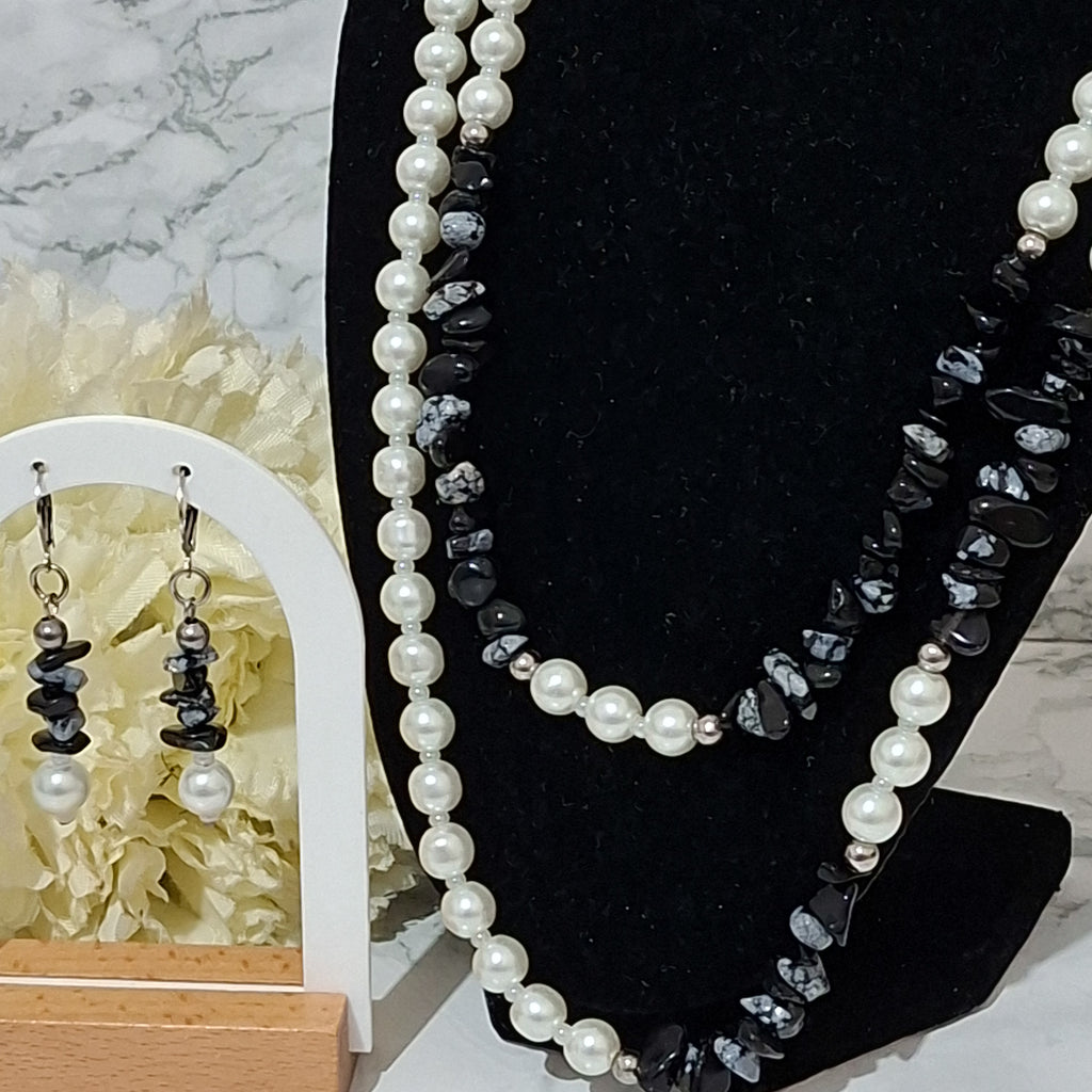 Snowflake Obsidian