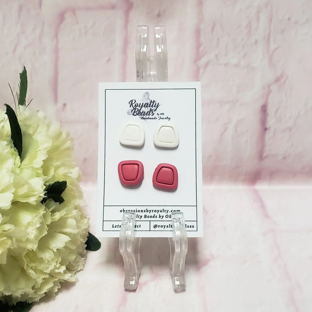 Pink Stud Sets