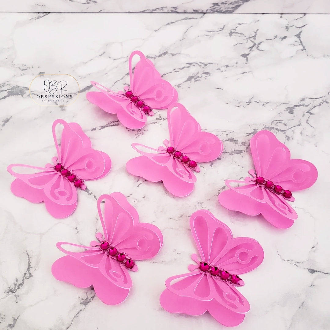 3D Butterfly Topper