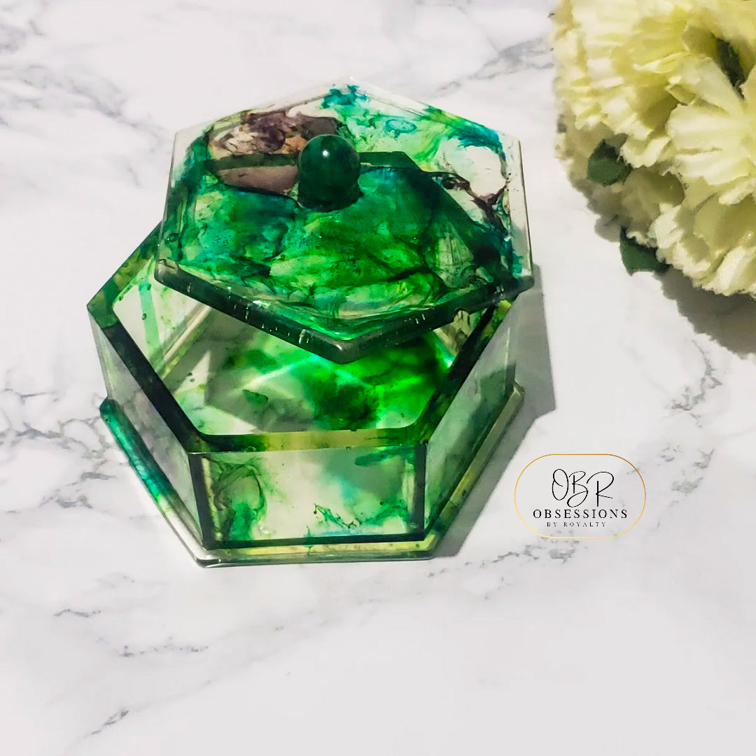Hexagon Jewelry Box