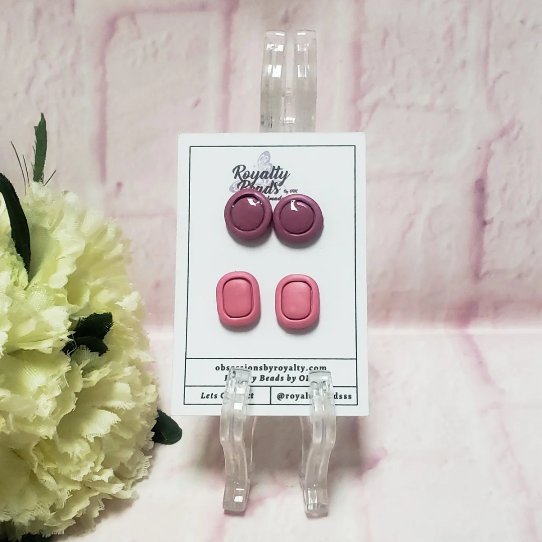 Pink Stud Sets