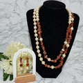Carnelian & Pearls