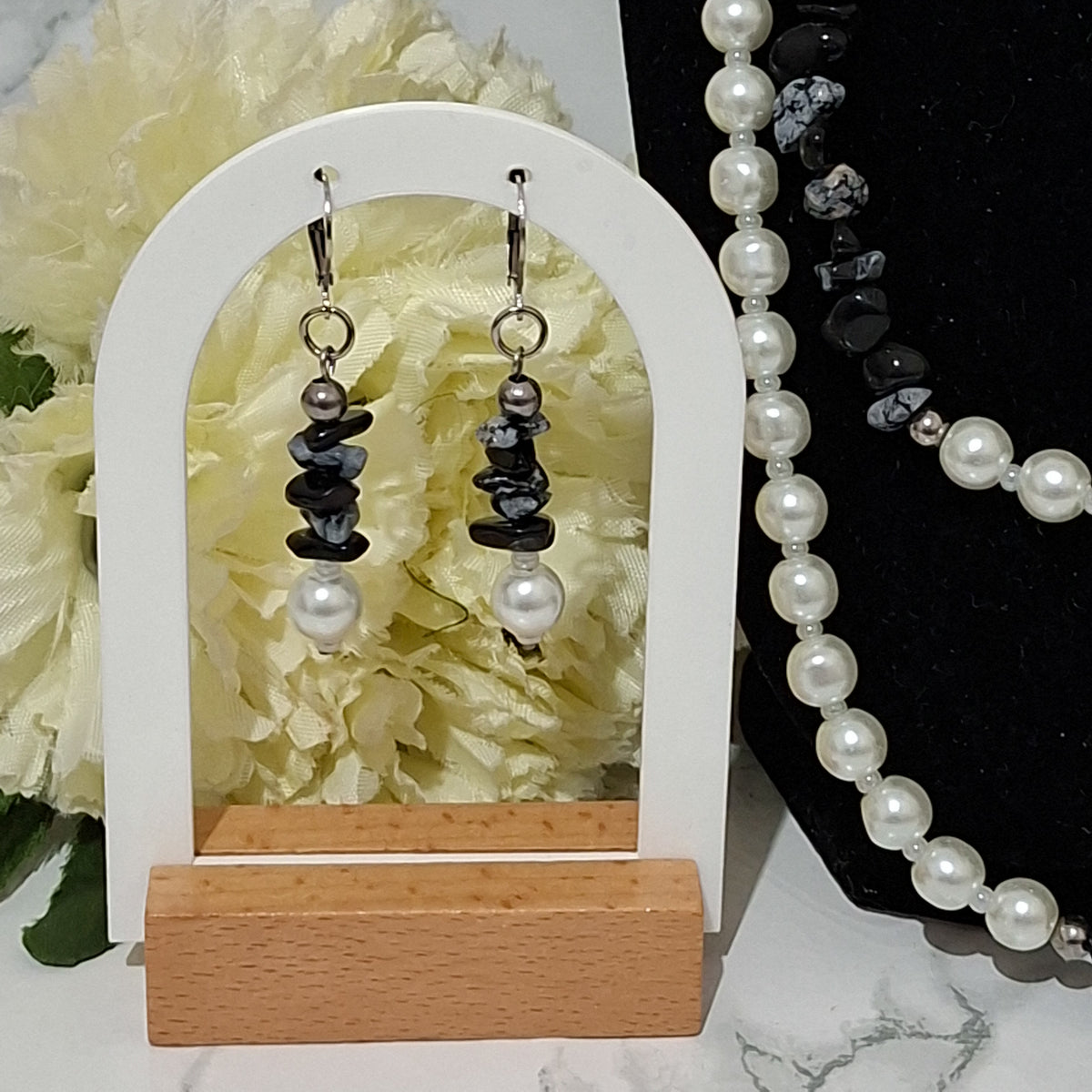 Snowflake Obsidian