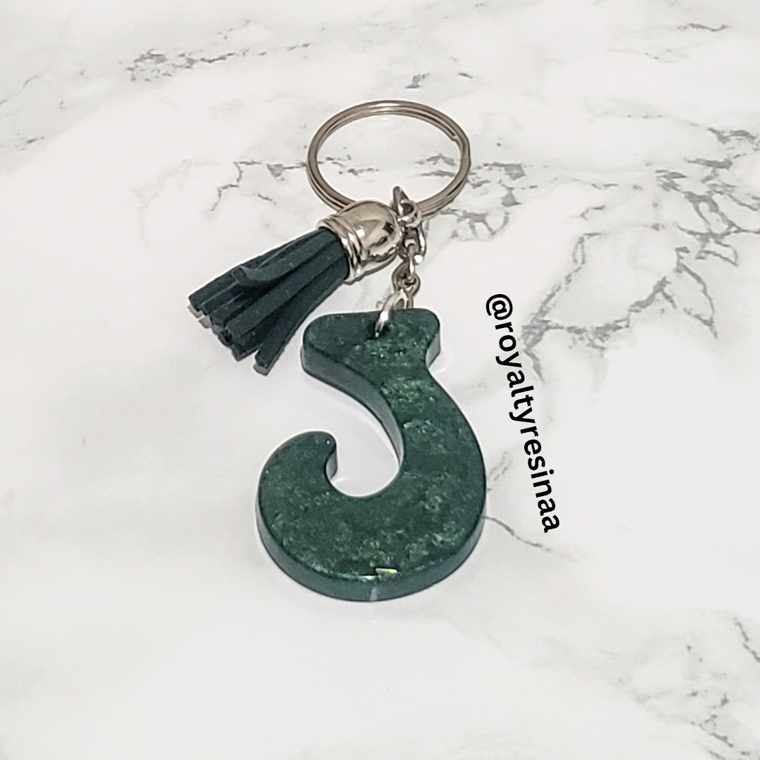 Letter Keyring