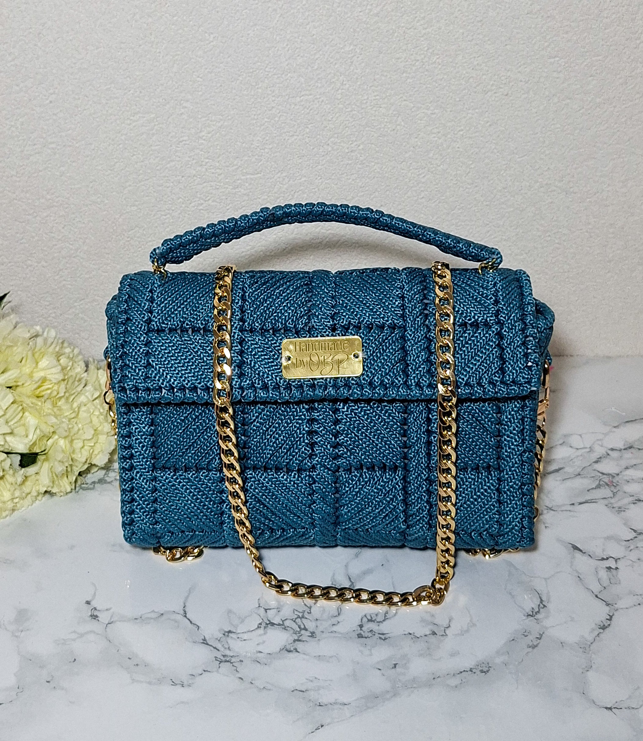 Peacock Blue Amalia