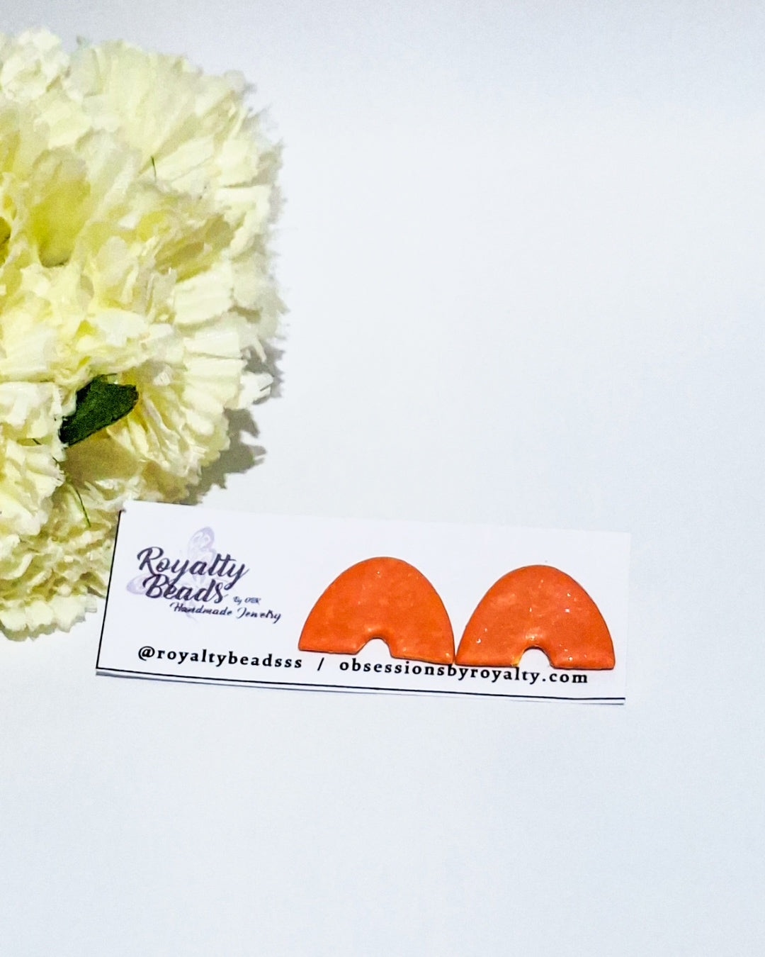 Orange Squeeze Studs