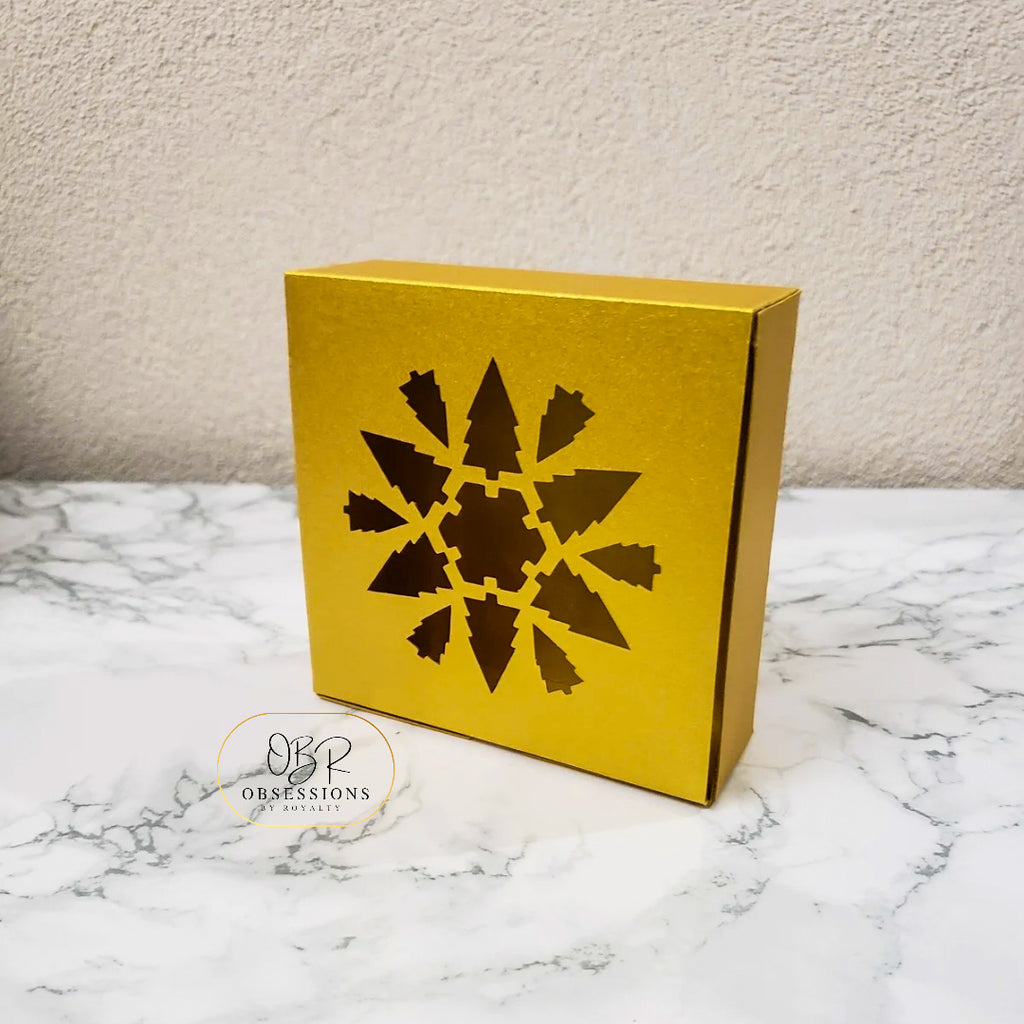 Metallic Box 4x4x1.35