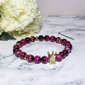 Pink Tiger Eye 8mm